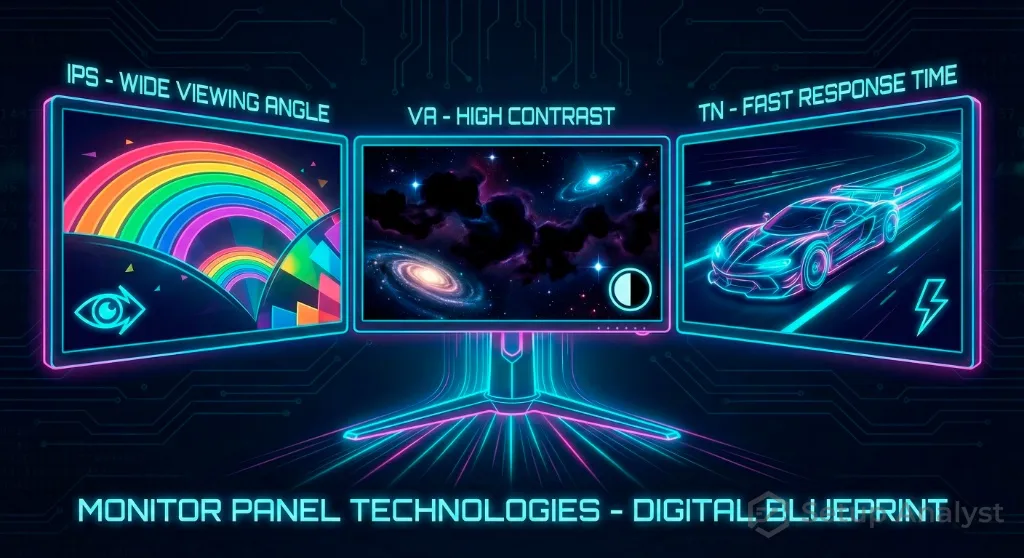 Comparativa Paneles Monitor